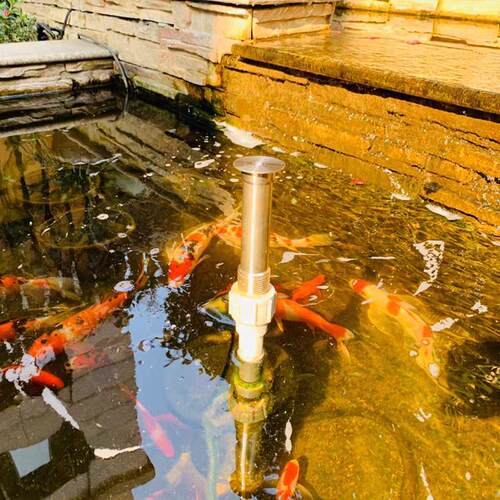 喷泉喷头水景蘑菇半户球蘑菇户外23鱼池水池喷水假山庭喷头泉头外