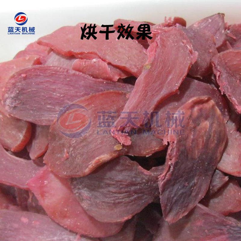 紫20260314薯烘干机紫薯番薯地瓜清洗去皮切烘干片生产线干紫薯片