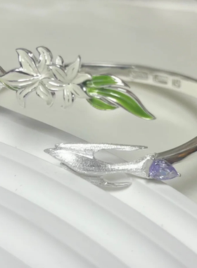 纯银原创设计戒指简约精致