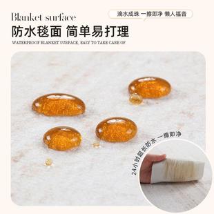 卡通可爱客厅地垫擦防水可免洗行防污NWO毯垫防摔爬垫地儿童草莓