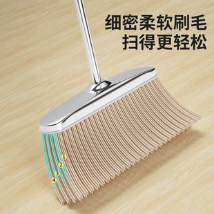 家用簸箕套装 扫把2024新款 组合加厚不锈钢扫帚头发扫地神器铲笤帚