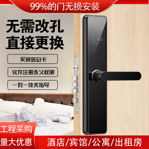 防盗门酒店宾馆刷卡锁密码锁