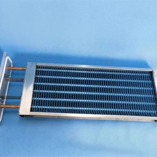 ERSA3 20回焊炉水冷蒸发x器16mm铜管铝翅片320换热器冷凝器