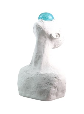 酒店大堂客厅摆设蓝色抽象人物雕塑丑萌K大号落地摆件高级感小众