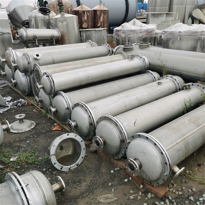 304不锈钢列管式冷凝器 50平方导G热油冷凝器 蒸发式循环换热器