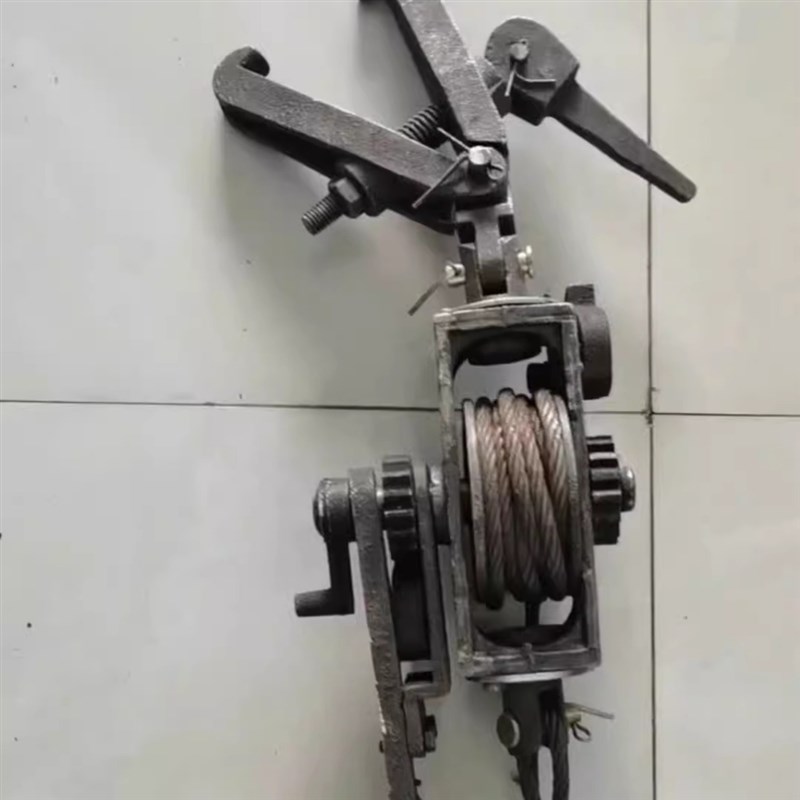 矿用回柱器2T 5T手o动回柱器HH1-2型号手动单体支柱拔柱器回柱器