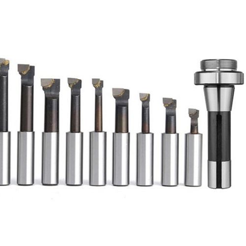 SKU:[(OPP袋包装) 钻床镗x头套装3寸镗头+R8柄+12个3/4寸镗杆