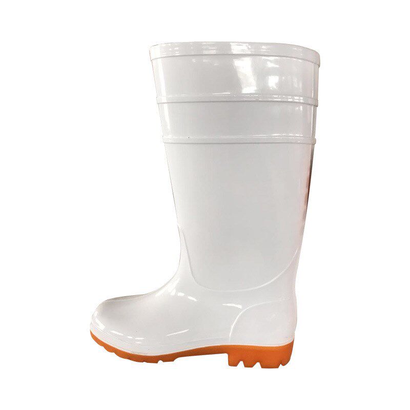 厂家供应工地用工作鞋PVvC磨砂雨靴农业化工用包头包底高筒雨靴