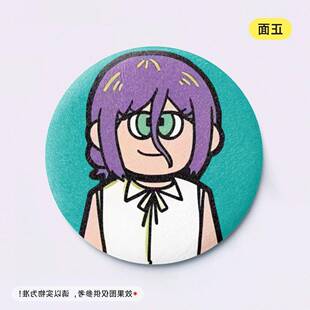 电锯人58mm加厚毛绒吧唧卡通挂件痛包装饰蕾塞电次玛奇玛早川秋