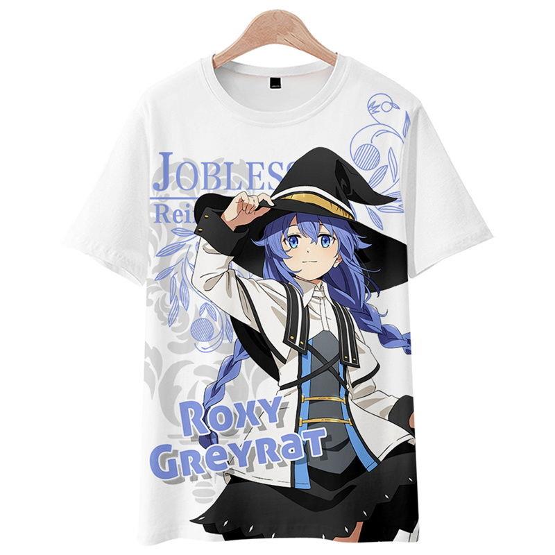 无职转生同人周边短袖t恤二次元日系印象cos服薄款大码宽松痛衣潮