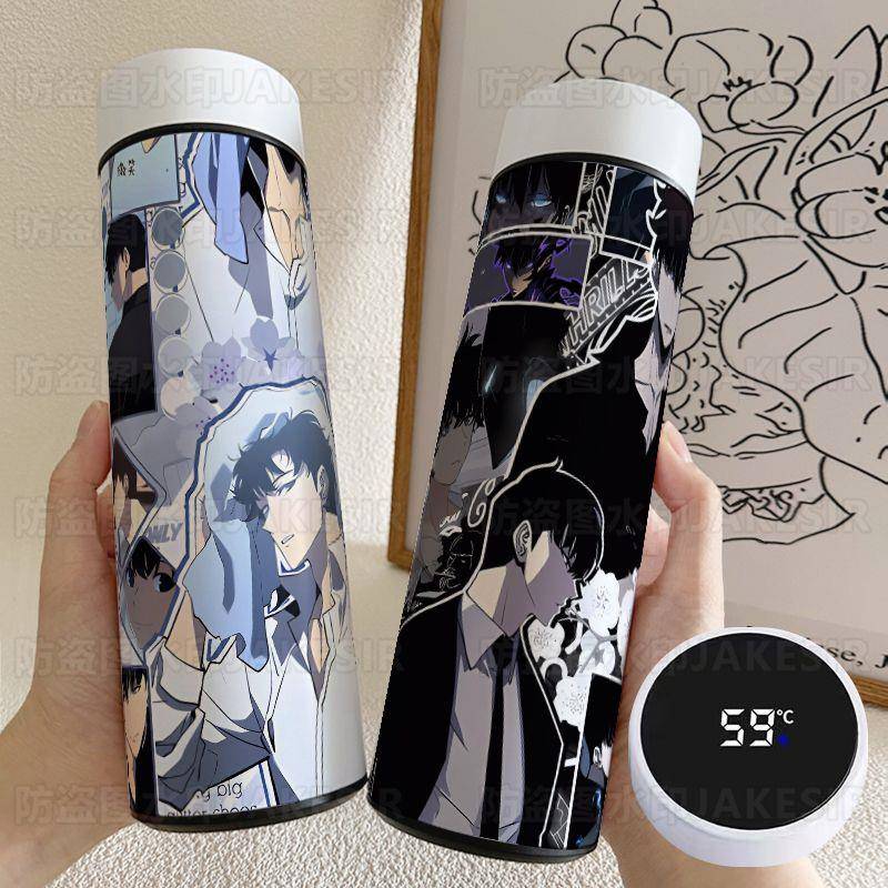 我独自升级周边智能保温杯大容量不锈钢便携高颜值测温度显示水杯