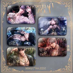 恋与深空二周年周边祁煜夏以昼秦彻沈星回黎深双闪吧唧徽章摆件礼