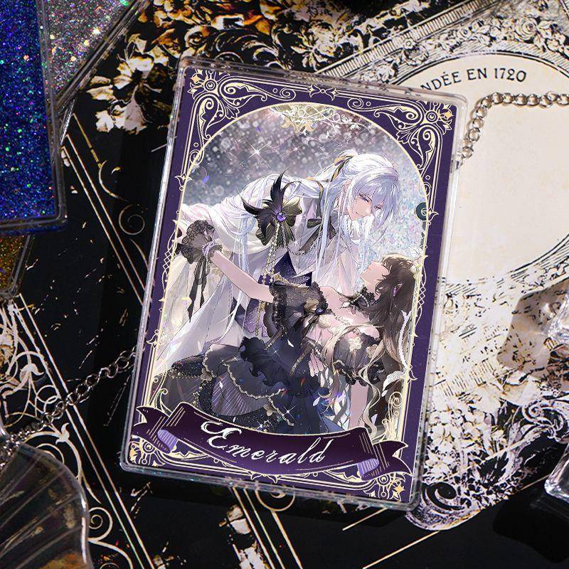 时空中的绘旅人叶瑄生日同款周边高颜值亚克力流沙麻将谷子礼物男