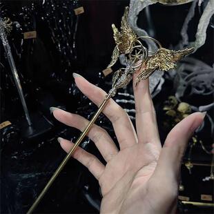 《魔卡樱》百变小樱星镇六翼库洛牌魔法权杖发簪手作周边