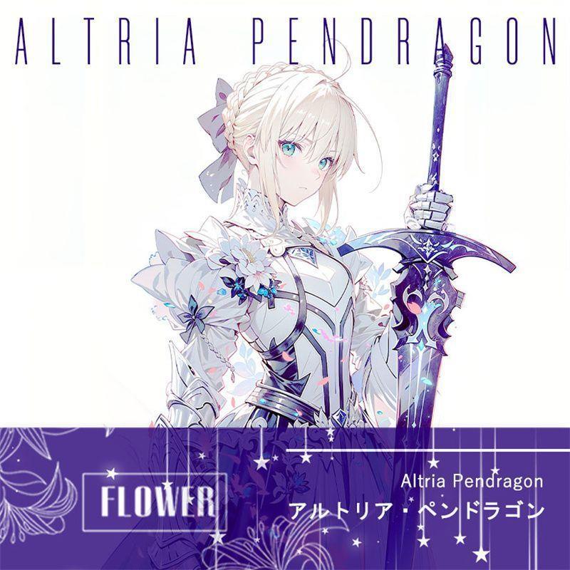 FATE/stay night 花开 saber 动漫游戏同人周边徽章