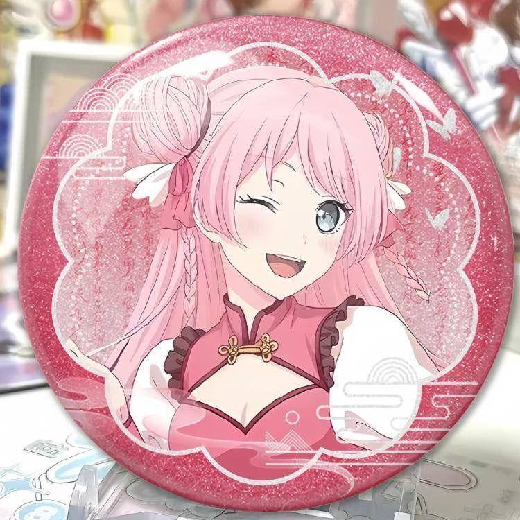 BanG DreaM【花朝月夕】MyGO徽章摆件谷吧唧高灯松要乐奈