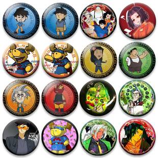 成龙历险记吧唧徽章谷子超级驼鹿小玉瓦龙老爹卡通周边挂件礼物