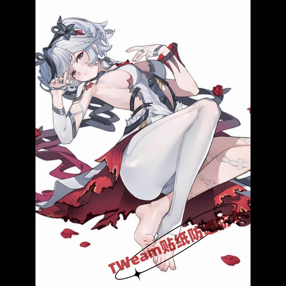 【哑光工艺】二次元鸣潮椿动漫贴纸海报爆款卡通人物周边宿舍装饰