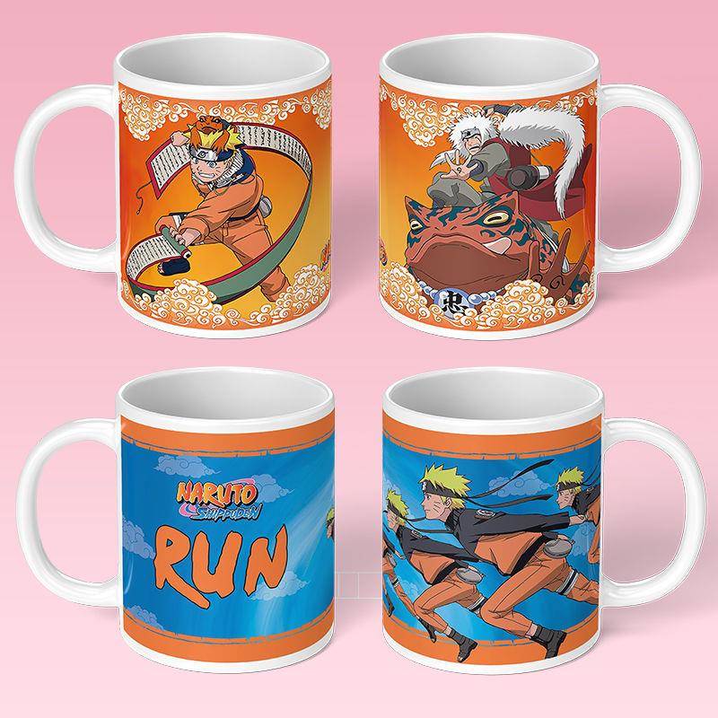 火影忍者疾风传周边马克杯漩涡鸣人杯子宇智波佐助大蛇丸水杯陶瓷