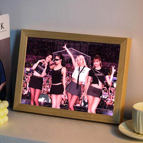 BLACKPINK周边氛围蓝牙音响小夜灯桌面装饰摆件卧室床头粉丝应援