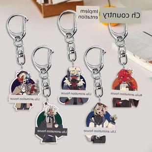 chcountryhumans五常钥匙扣瓷美英法手机挂炼书包双面挂件学生礼