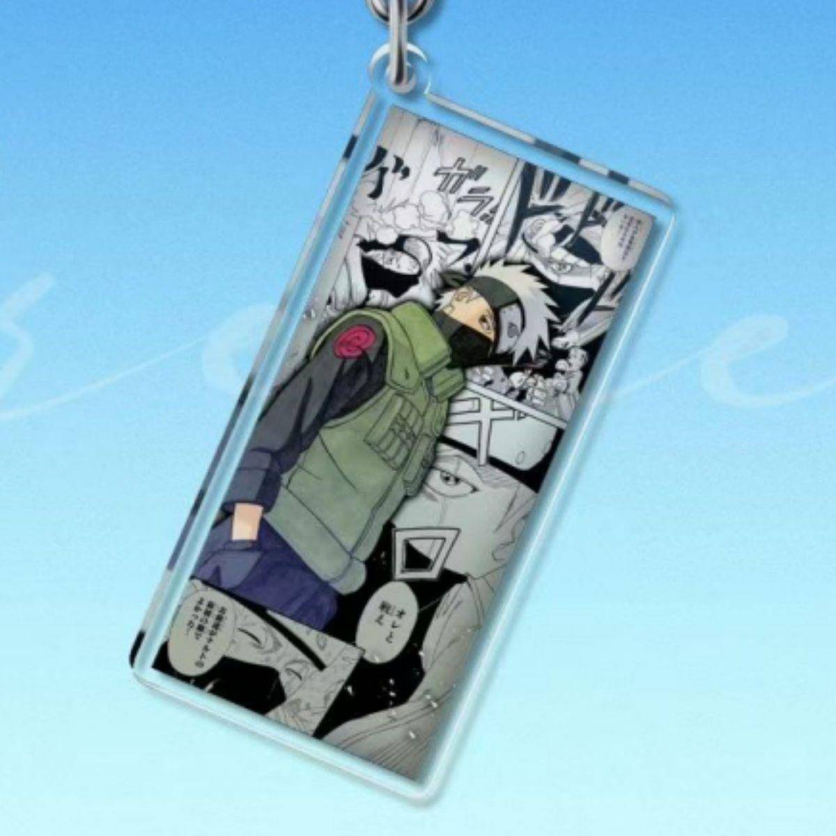 适用火影忍者钥匙扣书包挂件钥匙链卡卡西纲手自来也水门周边配饰