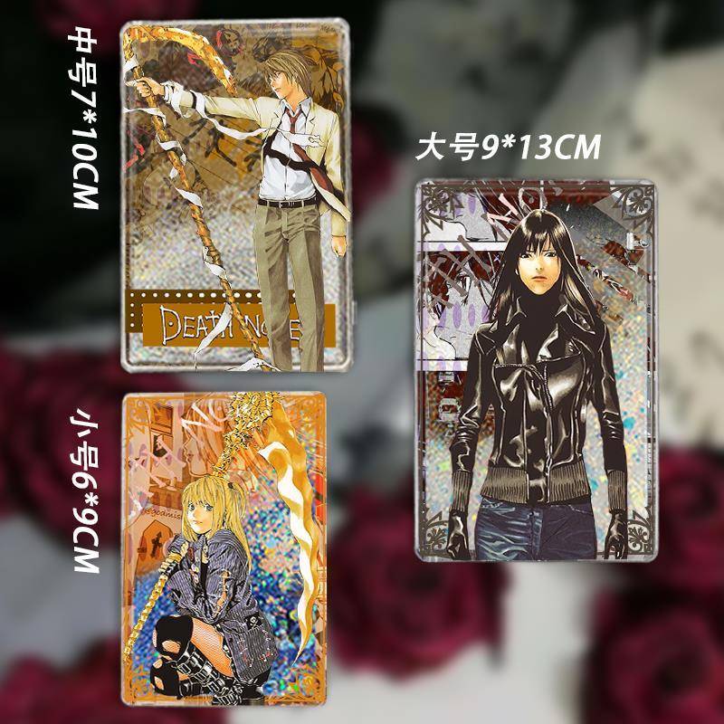 夜神月L死亡笔记流沙麻将弥海沙南空直美二次元周边吧唧礼物立牌