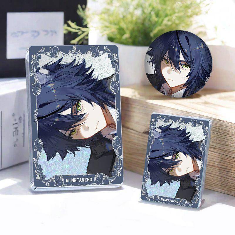 明日方舟伺夜流沙麻将咕卡砖吧唧二次元学生日礼物徽章摆件周边