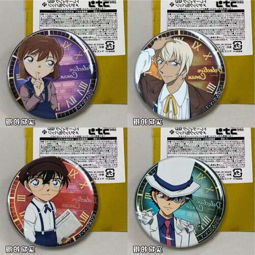 【原袋直发】名侦探柯南吧唧怪盗基德周边 工藤新一 动漫灰原哀吃