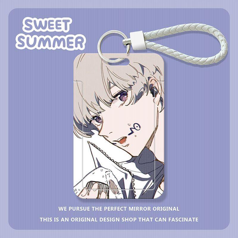 咒回狗卷棘学生滑盖卡套饭卡公交卡身份证件保护套门禁卡校园收纳