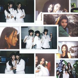 128张newjeans拍立得贴纸鲸妹丹尼尔kpop女团群像手机壳iPad贴画