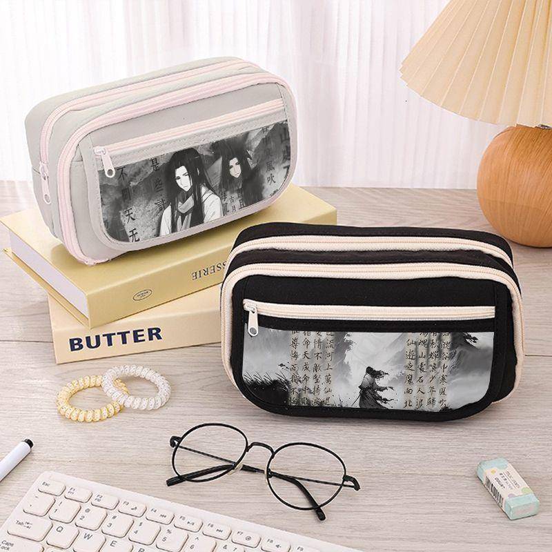 笔袋大容量小学初中女生男孩文具盒高颜值ins蛊真人古月方源周边