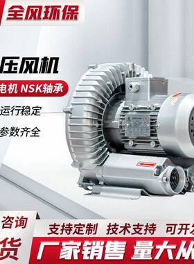 RB-51D-31.6KW单项高压鼓风机高压旋涡风机单段式高压风机