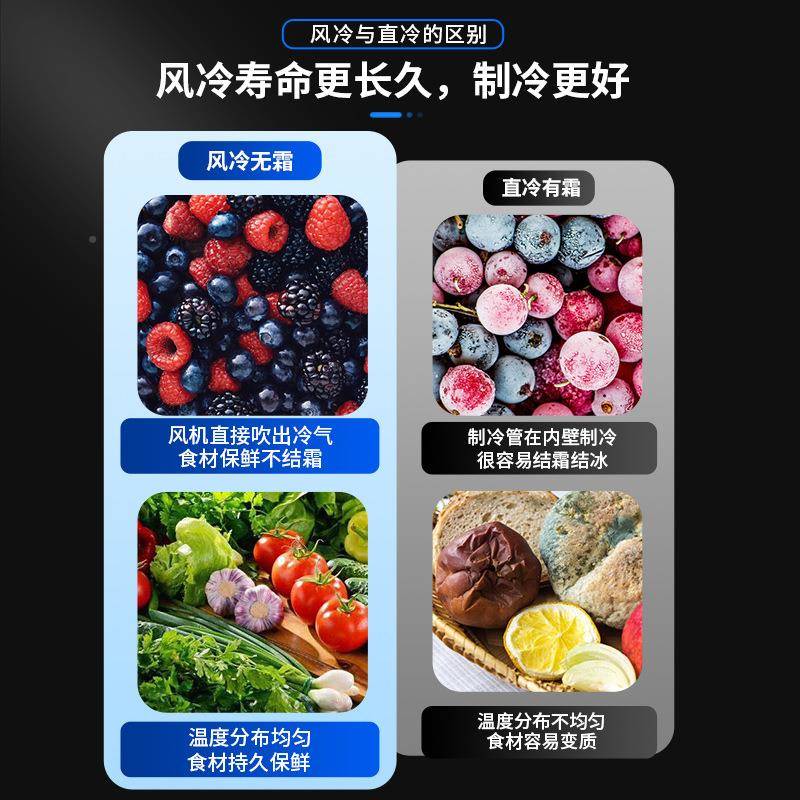 广绅8电冰器工台商用柜展TK0.4L2D示柜1.51.米冷作藏冷冻双温保鲜