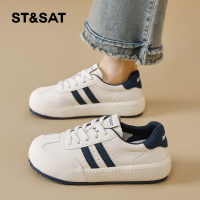 星期六气质时尚休闲白色白鞋秋天