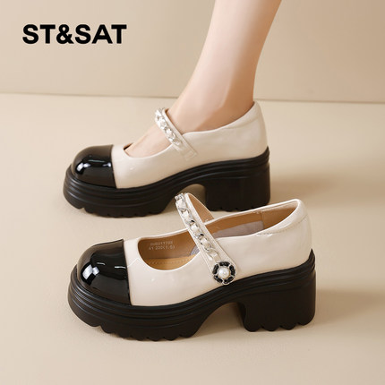 星期六玛丽珍鞋女2025秋季新款女鞋女款爆款鞋子超火单鞋小皮鞋女