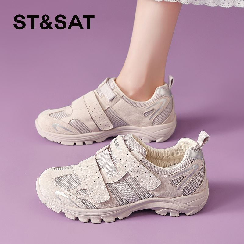 星期六2025夏季新款女士德训鞋