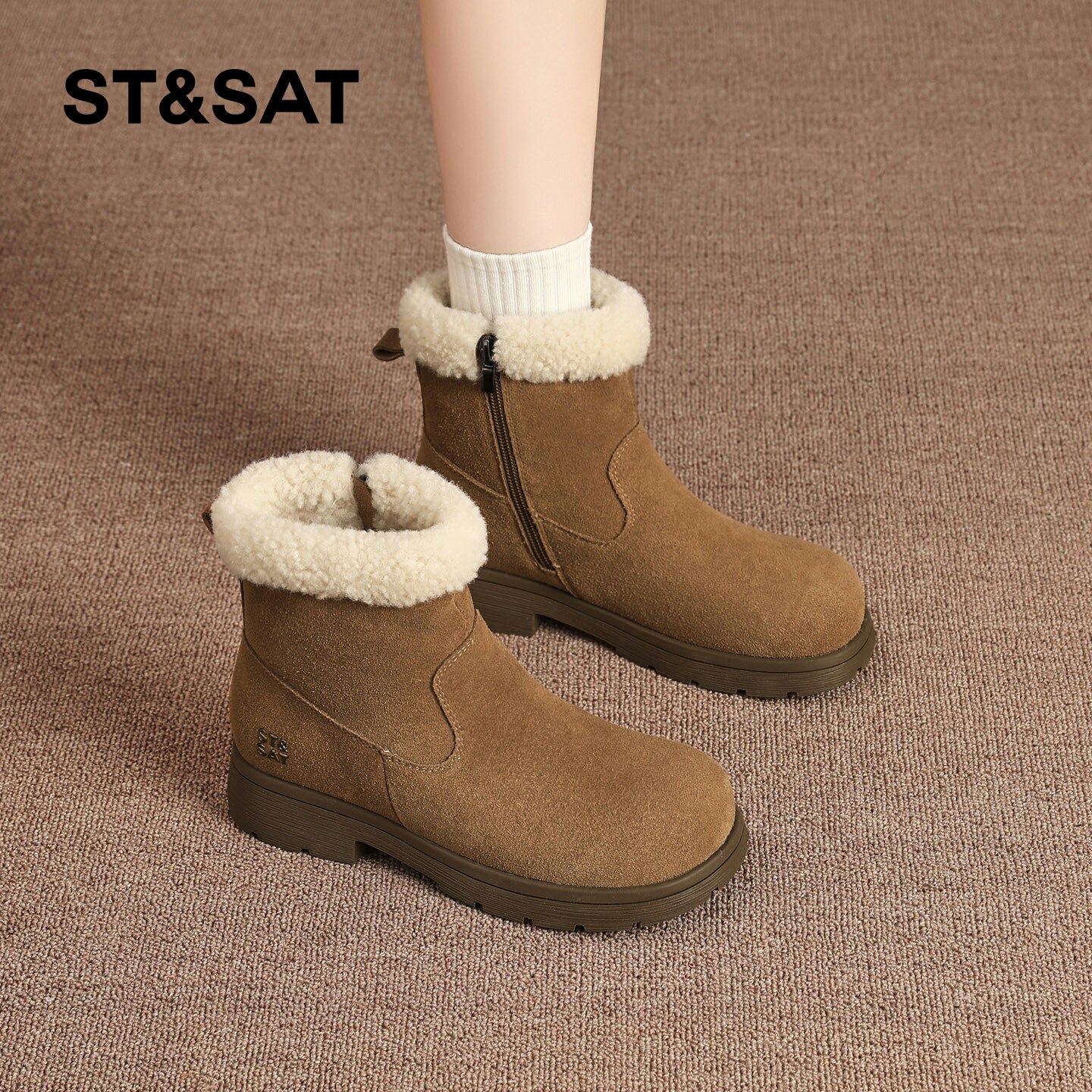 星期六时尚气质百搭超火女士秋冬