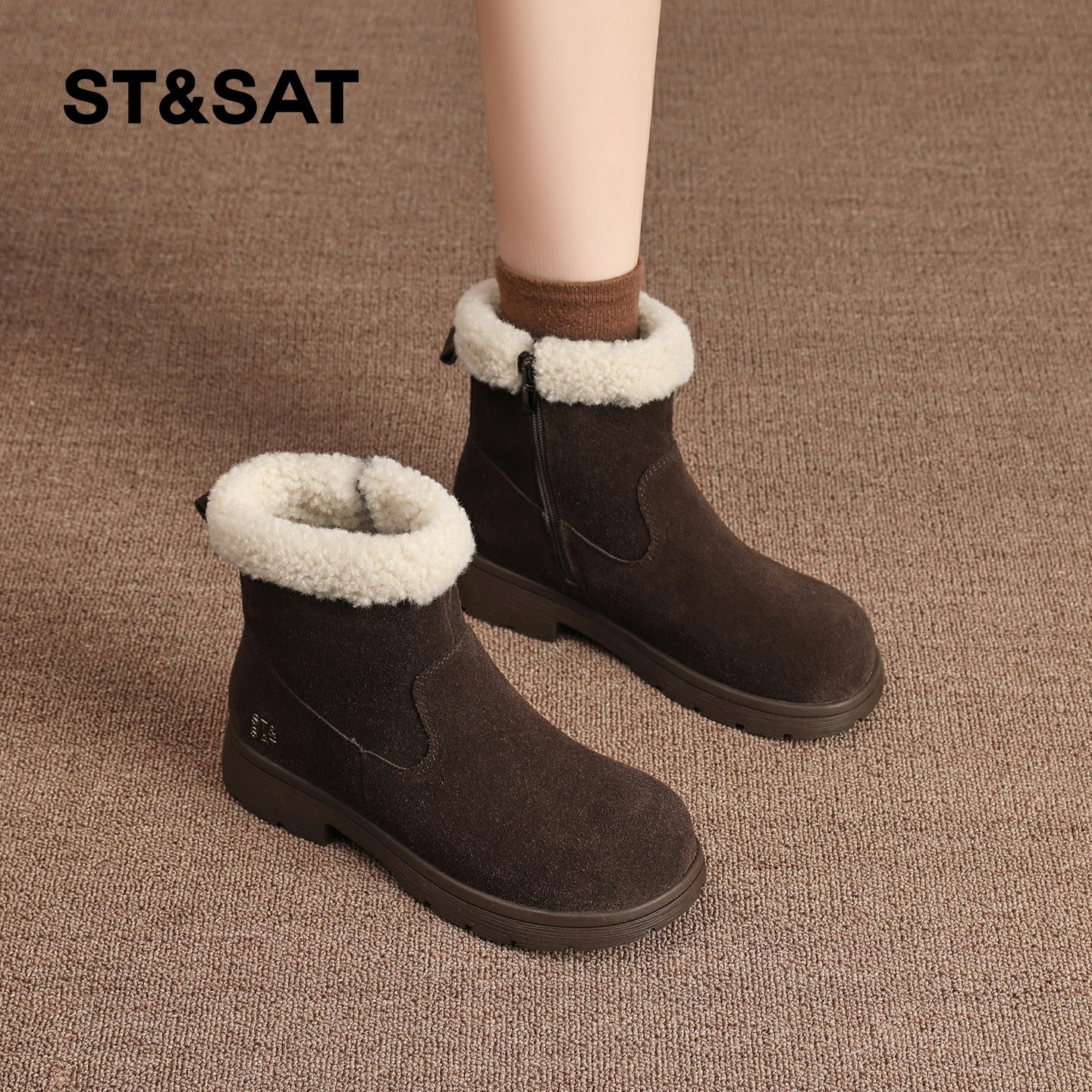 星期六时尚气质百搭超火女士秋冬