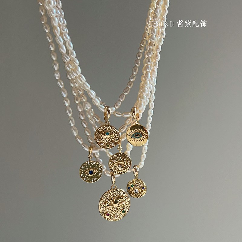 That's It 万能扣全知之眼吊坠可拆卸项链通用百搭小众轻奢时尚