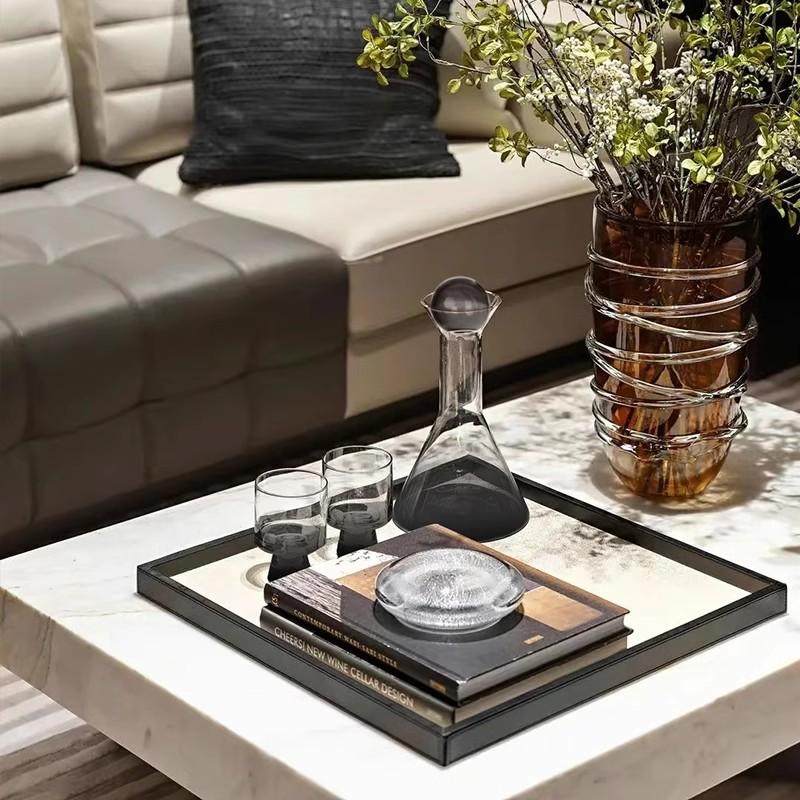 绘空间北欧轻奢样板间售楼处客厅茶几桌面花器托盘装饰摆件组合,家居饰品,家饰软装搭配套装,淘宝优惠券,粉丝福利购,淘宝优惠卷