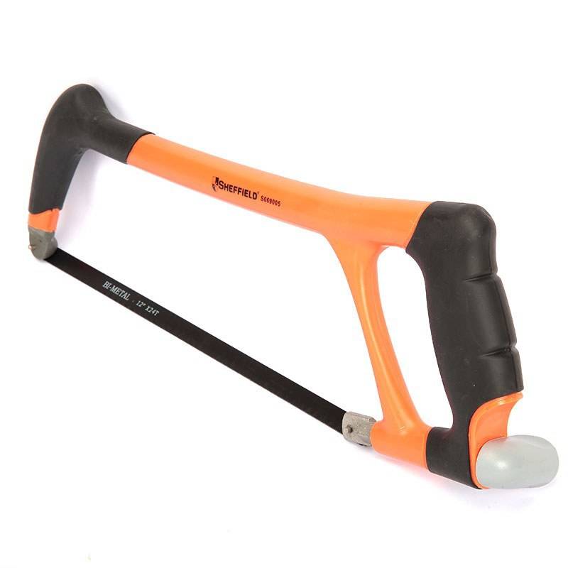 钢盾S069005 ABS人体工学手柄钢锯12寸手锯木工锯手板锯12寸