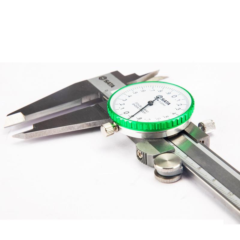 9测OZC15-23标卡尺表盘式不锈钢内游外径电子卡尺量工具0300MM