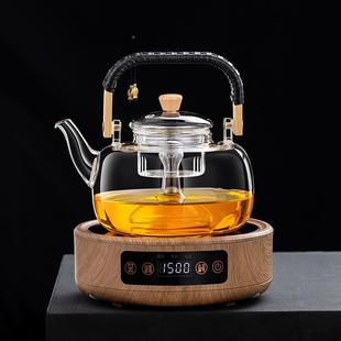 电陶炉煮茶壶泡壶茶家用蒸新茶壶玻璃烧水煮茶炉 ZCH0012具025年款