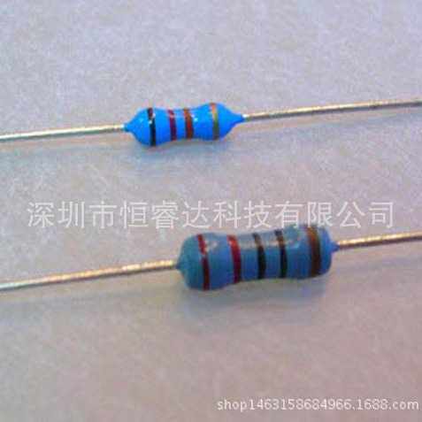 厂家直销散装编带1%直插五色环金属膜电阻2W-13KR 13Kohm 13K欧