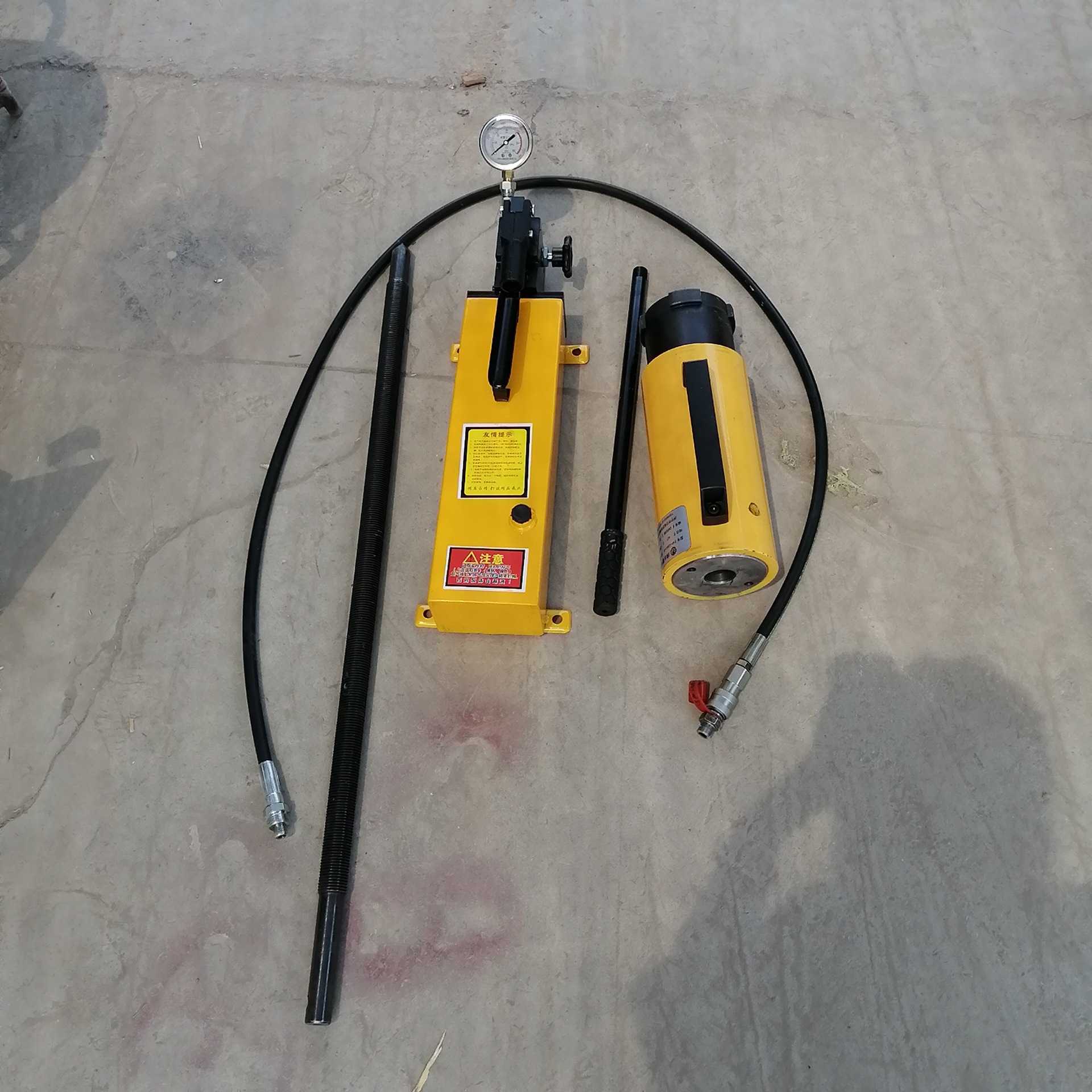 多功能拨轮器液力偶合器拆卸工具20T手动拉顶机42T液压耦合器拉马