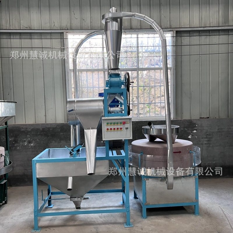 大型小麦面粉石磨机 70型电动芝麻酱石磨机 白砂岩豆浆米浆石磨机,机械设备,其他机械设备,淘宝优惠券,粉丝福利购,淘宝优惠卷