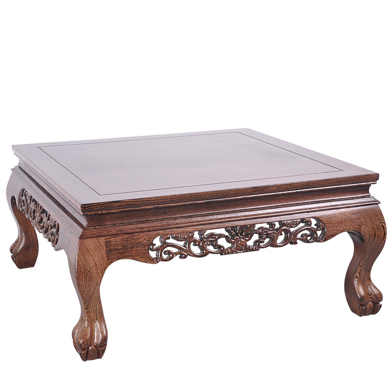 中式榻榻米小茶几炕上矮桌实木z飘窗桌原木炕几红木方桌子炕桌家