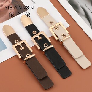 高档金属皮扣女调节扣袖带大衣搭扣女皮扣皮衣对扣配件羊羔毛扣子