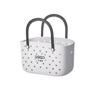 洗澡提篮手提浴筐开学浴室洗漱用品置物收纳篮学生宿舍沐浴洗浴篮